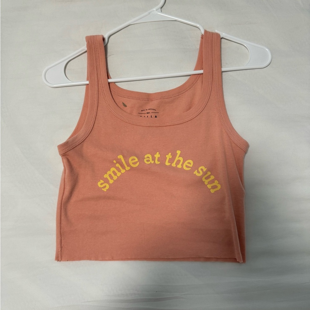 Beachy orange tank